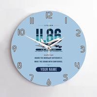Thumbnail for Ilyushin Il-86 - Original + Name - No Frame - Light Blue