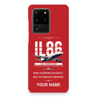 Thumbnail for Ilyushin Il-86 - Original + Name - Samsung Case - Red