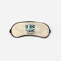 Thumbnail for Ilyushin Il-86 - Original + Name - Sleep Mask - Beige