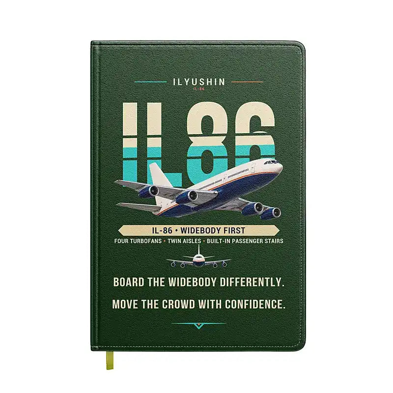 Ilyushin Il-86 - Original - Notebook - Dark Green