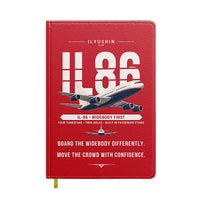 Thumbnail for Ilyushin Il-86 - Original - Notebook - Red