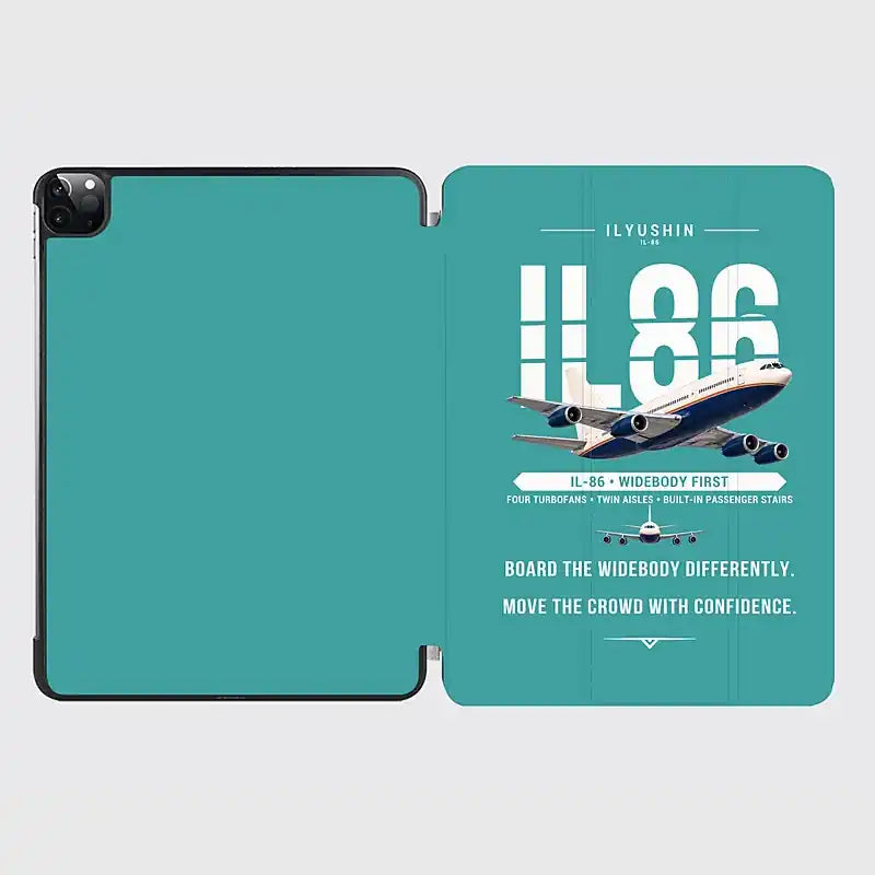 Ilyushin Il-86 - Original - iPad Case - Turquoise