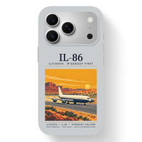 Thumbnail for Ilyushin Il-86 - Poster - MagSafe iPhone 17 Pro - Light Gray