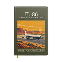 Thumbnail for Ilyushin Il-86 - Poster - Notebook - Green Army