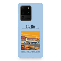 Thumbnail for Ilyushin Il-86 - Poster - Samsung Case - Light Blue