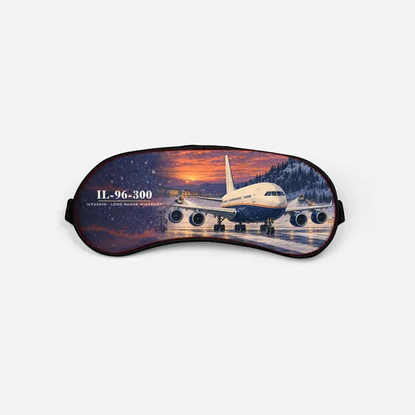 Ilyushin Il-96-300 - 3D - Sleep Mask - Full Print