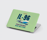 Thumbnail for Ilyushin Il-96-300 - Cartoon - MacBook Case - Light Green