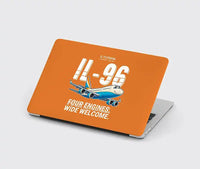 Thumbnail for Ilyushin Il-96-300 - Cartoon - MacBook Case - Orange