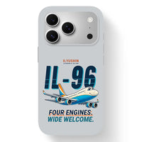 Thumbnail for Ilyushin Il-96-300 - Cartoon - MagSafe iPhone 17 Pro - Light Gray