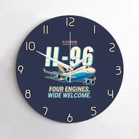 Thumbnail for Ilyushin Il-96-300 - Cartoon - No Frame - Navy Blue