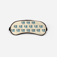 Thumbnail for Ilyushin Il-96-300 - Cartoon Pattern - Sleep Mask - Beige