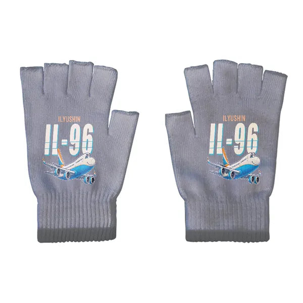 Ilyushin Il-96-300 - Gloves - Cut - Cartoon - Gray