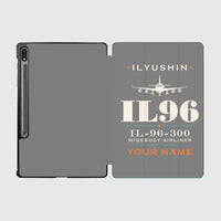 Thumbnail for Ilyushin Il-96-300 - Heritage + Name - Samsung Tablet - Gray