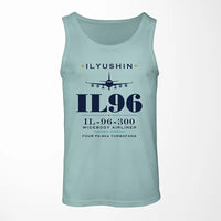 Thumbnail for Ilyushin Il-96-300 - Heritage - Tank Top - Light Green