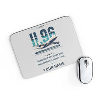 Thumbnail for Ilyushin Il-96-300 - Original + Name - Mouse Pad - Light Gray