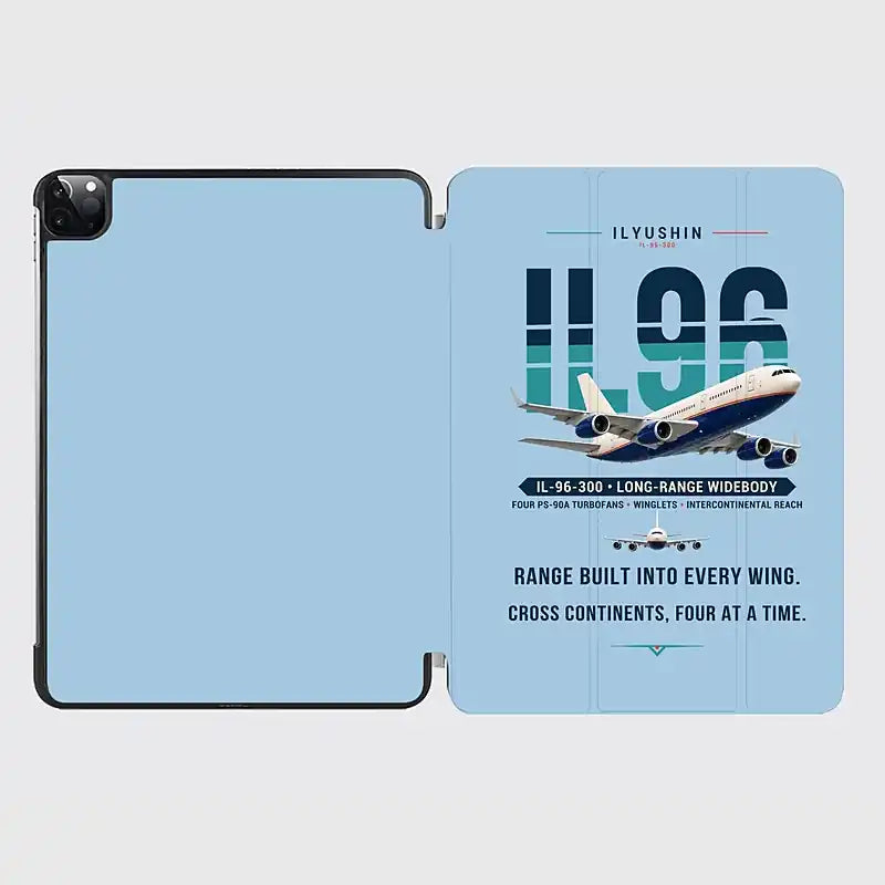 Ilyushin Il-96-300 - Original - iPad Case - Light Blue