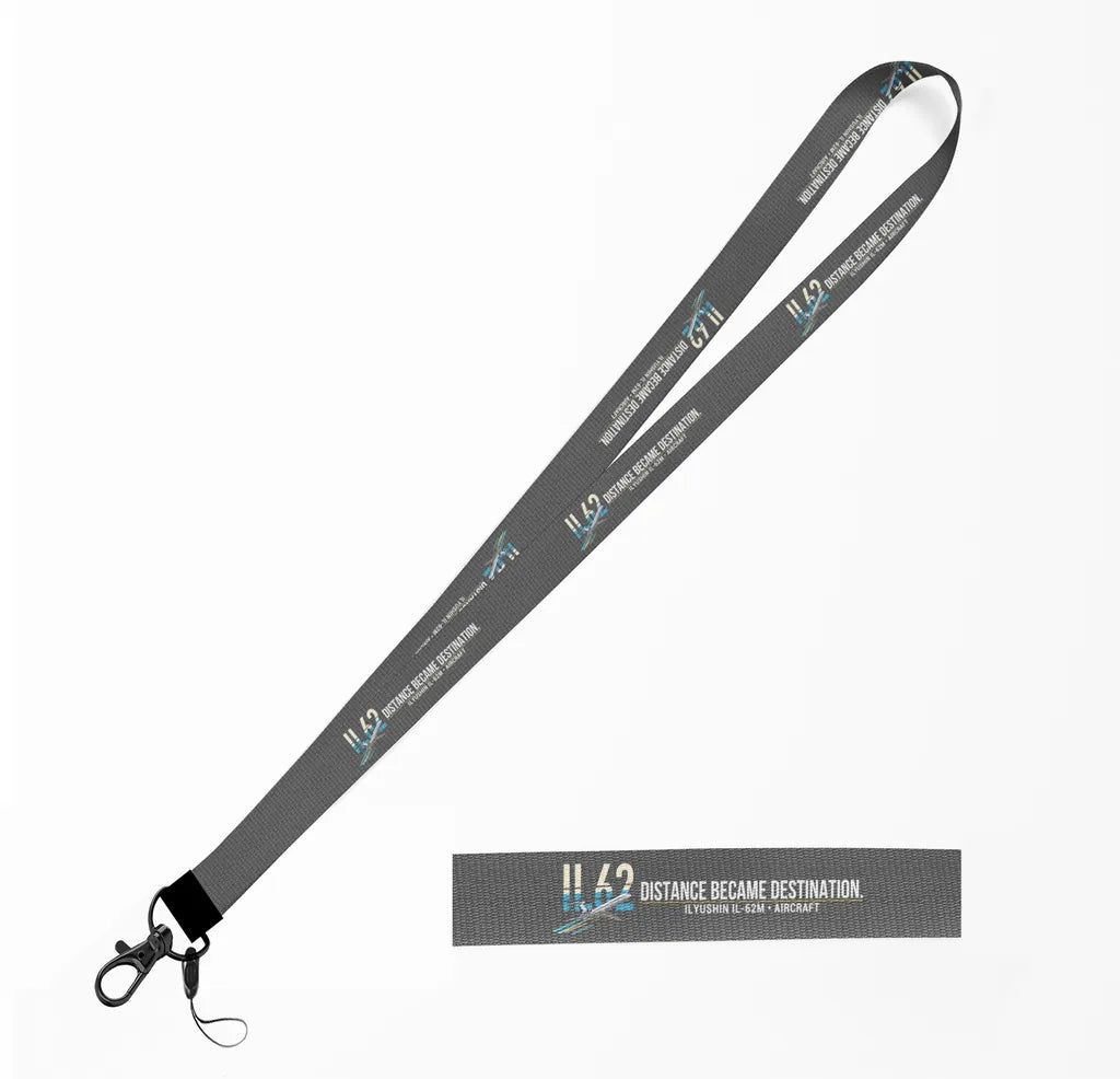 Ilyushin Il-62M lanyard - gray