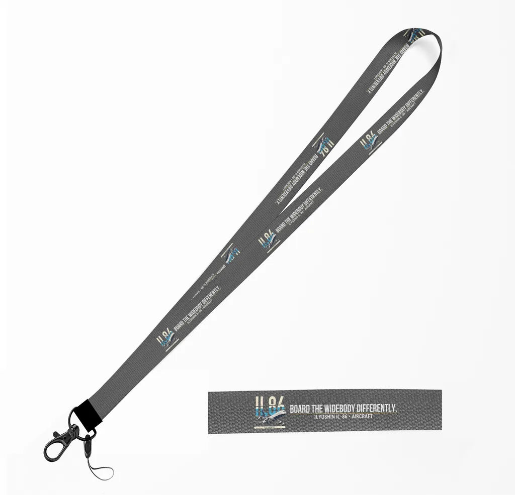 Ilyushin Il-86 lanyard - gray