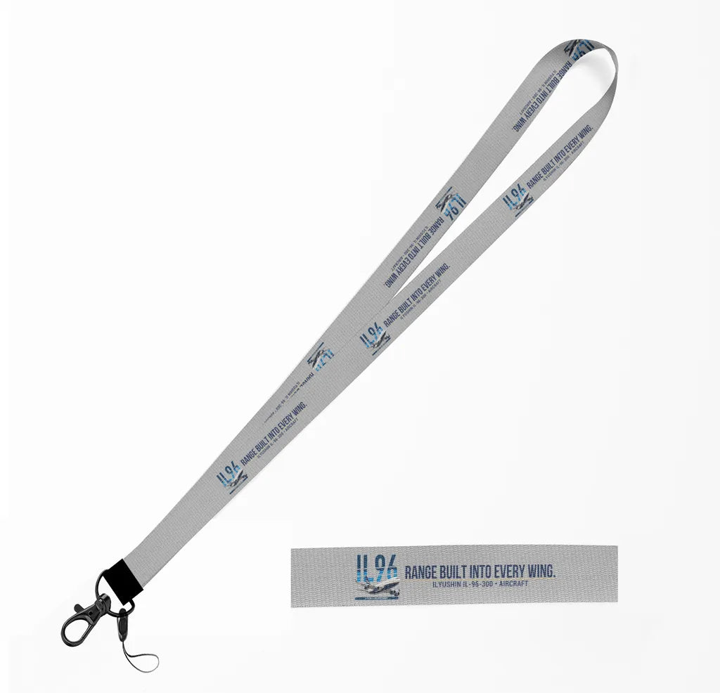 Ilyushin Il-96-300 lanyard - light gray