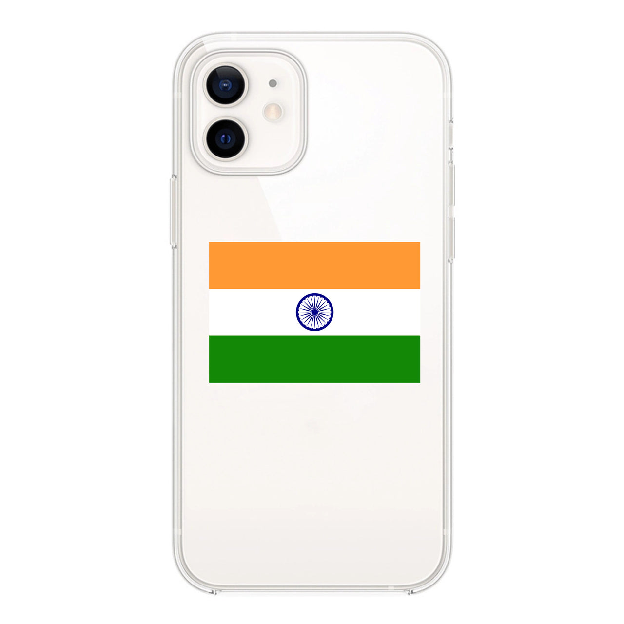 India Designed Transparent Silicone iPhone Cases