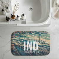 Thumbnail for Indianapolis International Airport (IND) bath mat