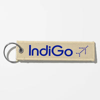 Thumbnail for Indigo Airlines Crew & Staff Tag Key Chains - Beige