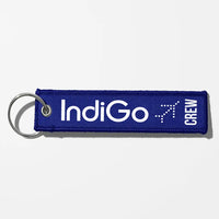 Thumbnail for Indigo Airlines Crew & Staff Tag Key Chains - Blue - Crew