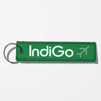 Thumbnail for Indigo Airlines Crew & Staff Tag Key Chains - Green