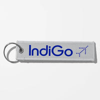 Thumbnail for Indigo Airlines Crew & Staff Tag Key Chains - Light Gray