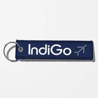 Thumbnail for Indigo Airlines Crew & Staff Tag Key Chains - Navy Blue