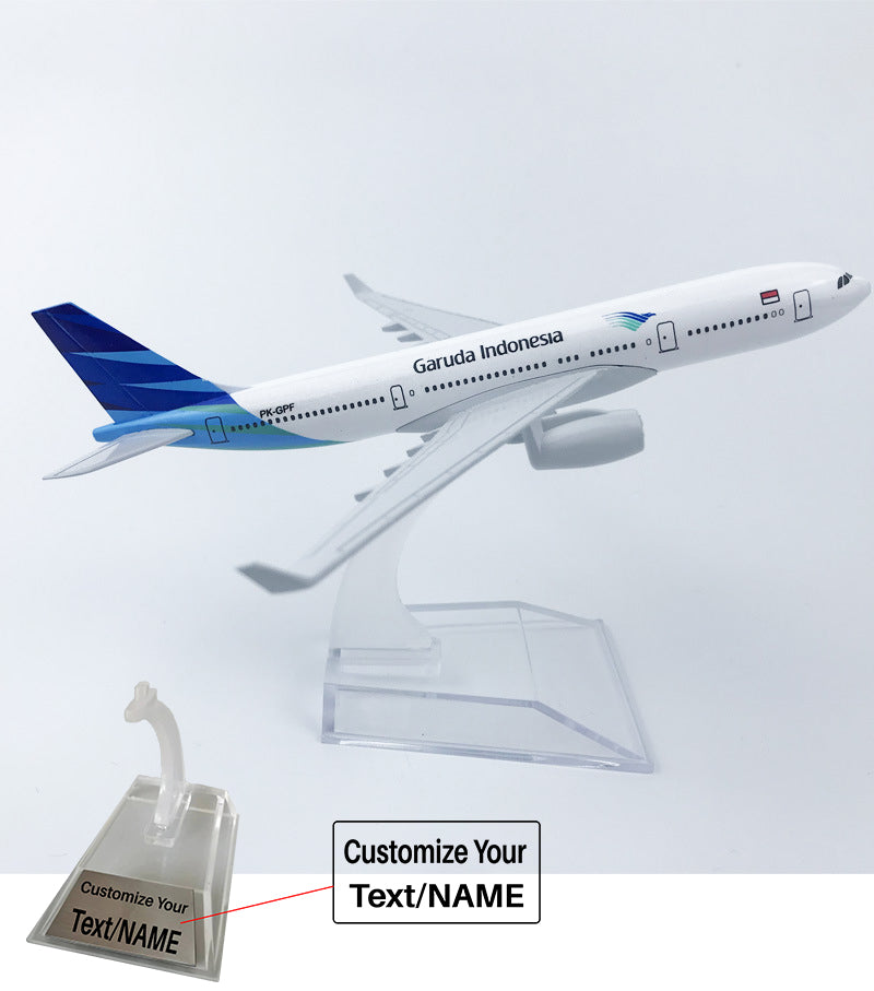 Indonesian airlines Boeing 737 Airplane Model (16CM)