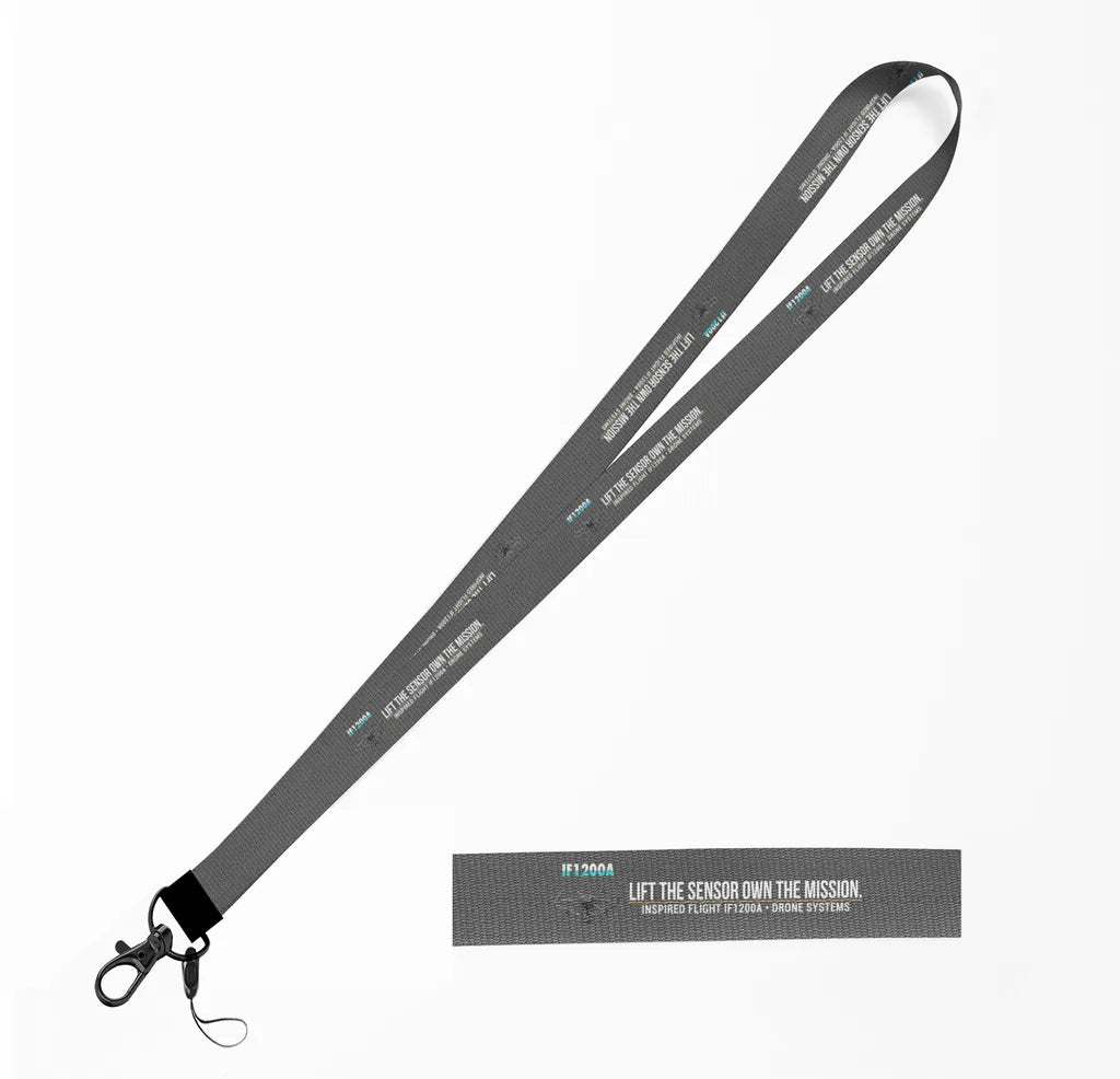 Inspired Flight IF1200A lanyard - gray
