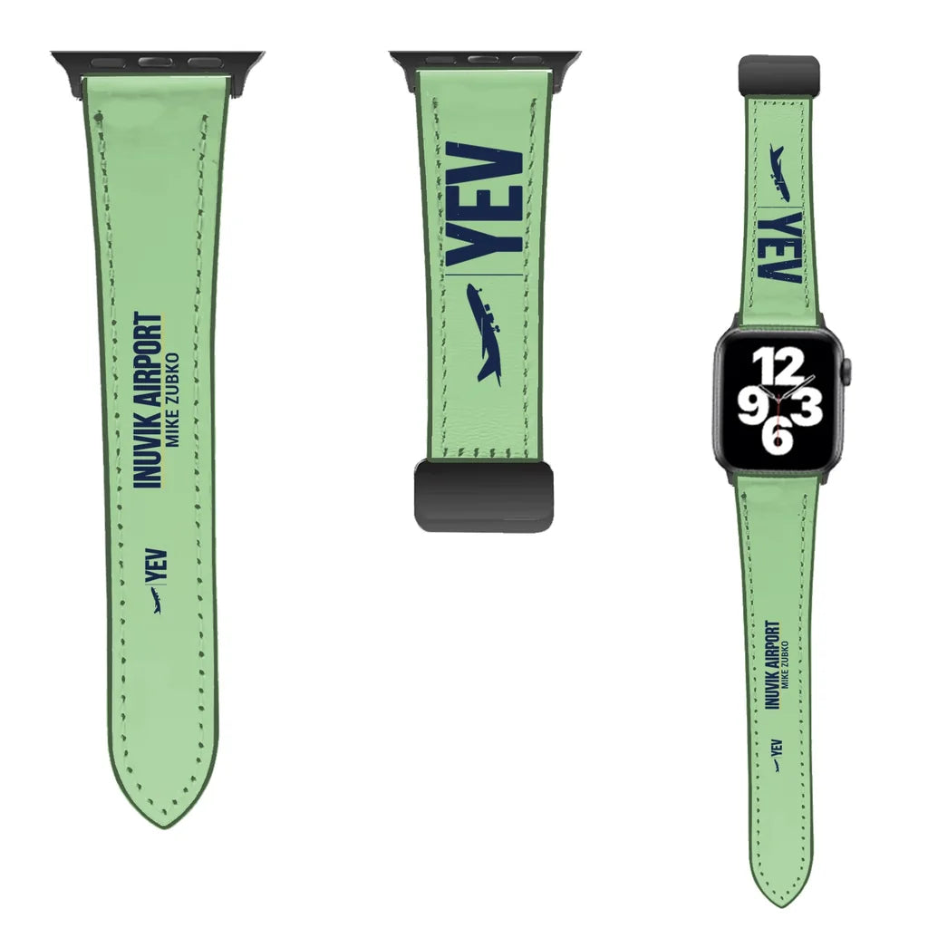 WBV6 | Inuvik (Mike Zubko) Airport YEV | Leather - Light Green