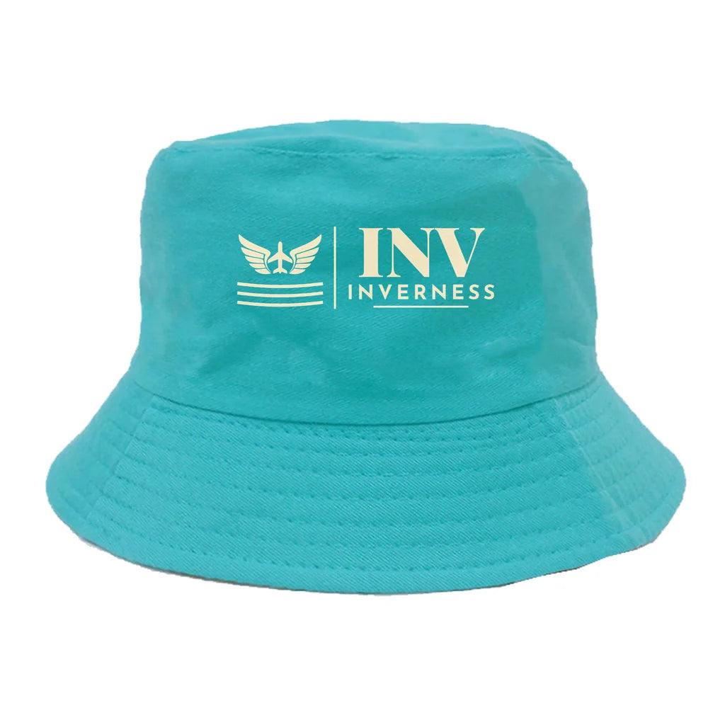 Inverness Airport (INV) summer hat - green