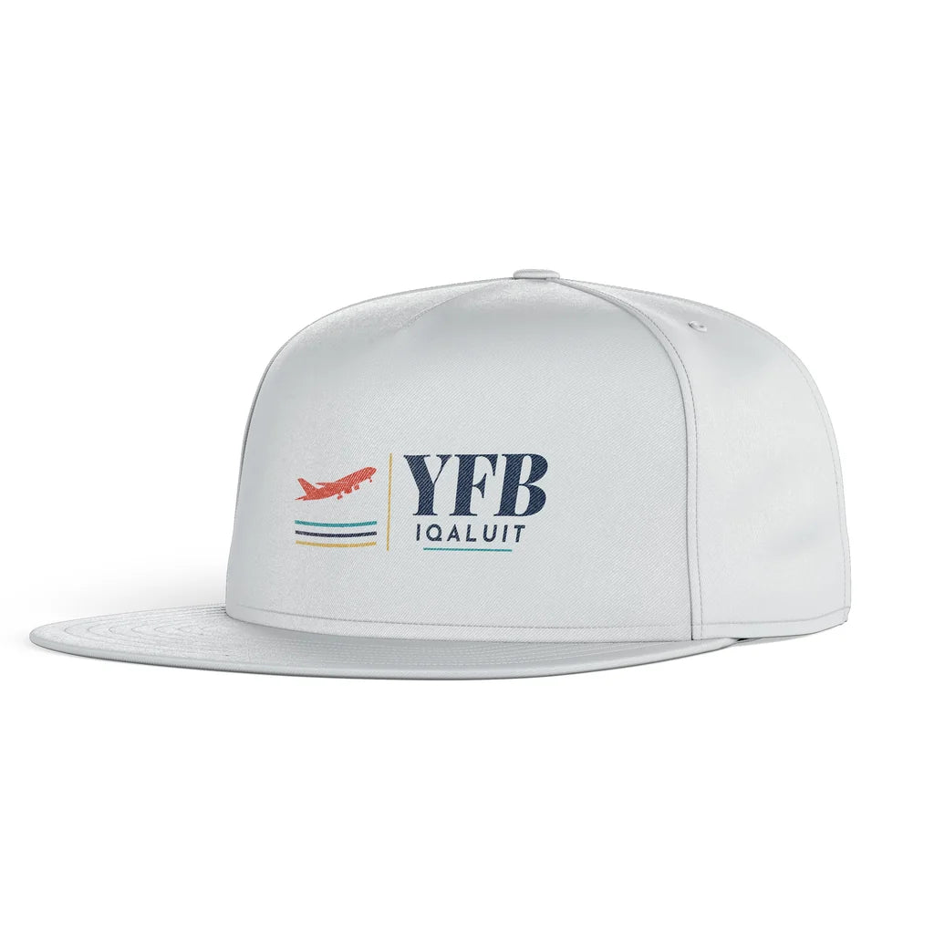 Iqaluit Airport (YFB) snapback - white