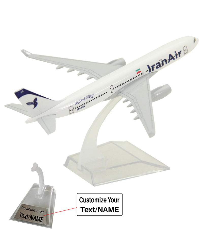 Iran Airbus A330 Airplane Model (16CM)