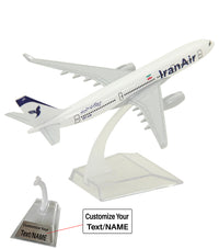 Thumbnail for Iran Airbus A330 Airplane Model (16CM)
