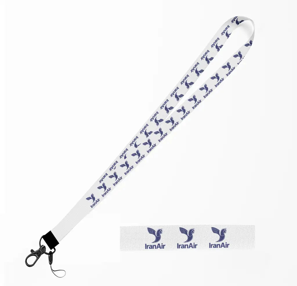 Iran Air lanyard - white