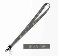 Thumbnail for Iran Country Series lanyard - gray