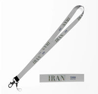Thumbnail for Iran Country Series lanyard - light gray