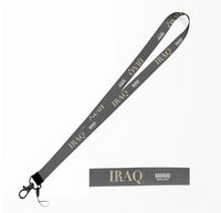 Thumbnail for Iraq Country Series lanyard - gray
