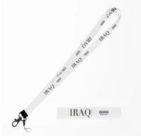 Thumbnail for Iraq Country Series lanyard - white