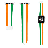 Thumbnail for Ireland Flag Designed Soft Silicone Apple Watch Bands