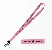 Thumbnail for Israir Airlines lanyard - pink
