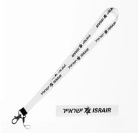 Thumbnail for Israir Airlines lanyard - white