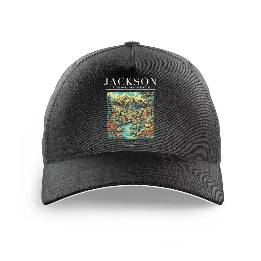 JACKSON - Poster - Hat - Black