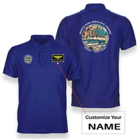 Thumbnail for JED - Badge - Double-Side Polo - Blue + Name