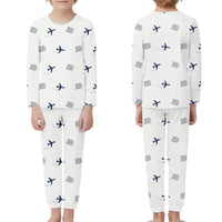 Thumbnail for Jeddah King Abdulaziz International Airport (JED) Pajamas - Children Pajamas - White