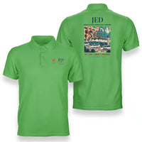 Thumbnail for JED - Poster - Double-Side Polo - Light Green