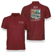Thumbnail for JED - Poster - Double-Side Polo - Red